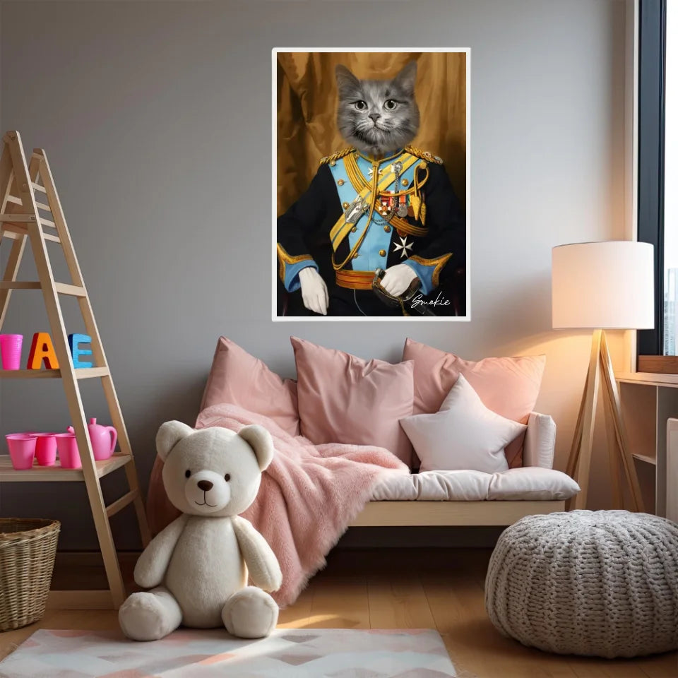 Tableau Animaux Portrait Personnalisé Renaissance Thomas Lumley-Smith