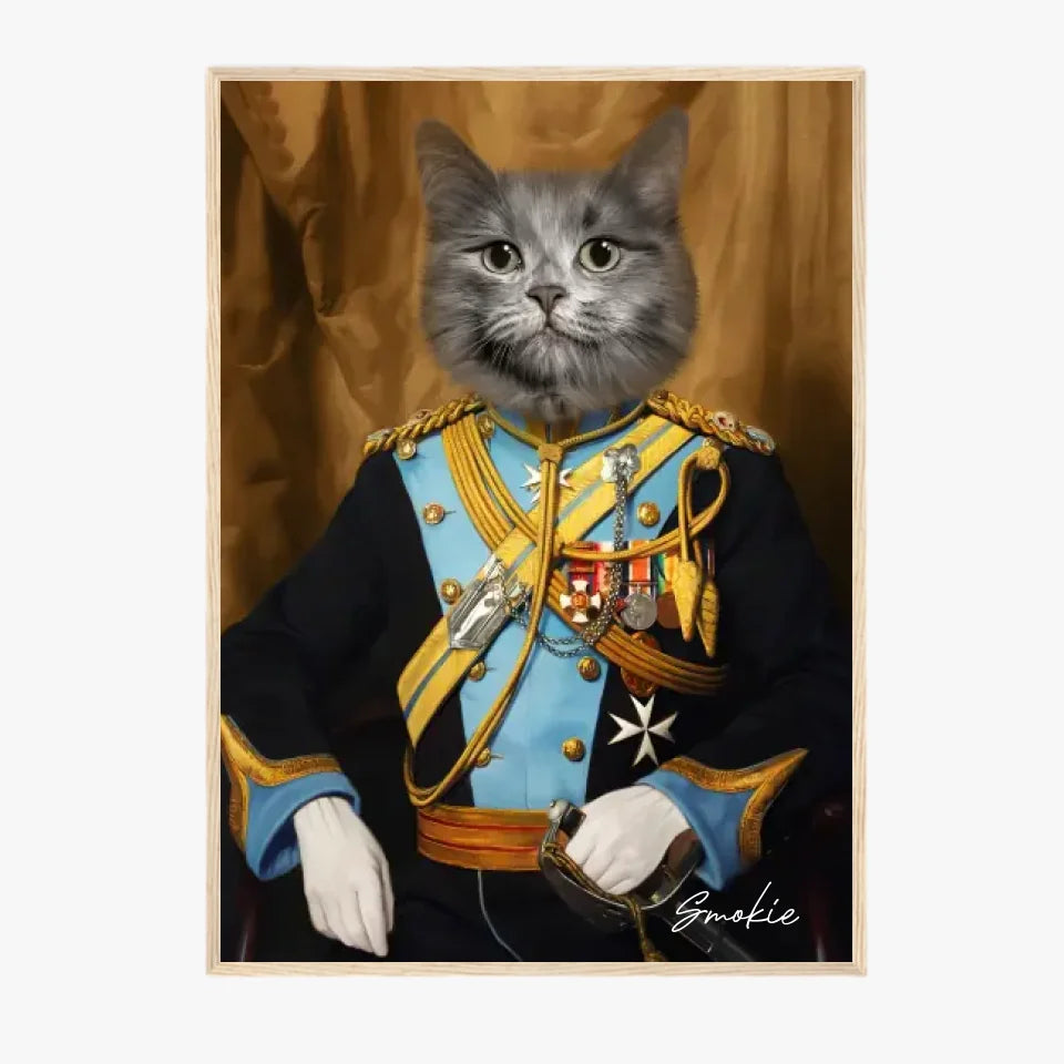 Tableau Animaux Portrait Personnalisé Renaissance Thomas Lumley-Smith