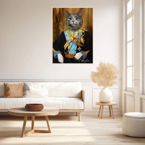 Tableau Animaux Portrait Personnalisé Renaissance Thomas Lumley-Smith