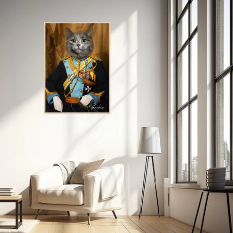 Tableau Animaux Portrait Personnalisé Renaissance Thomas Lumley-Smith