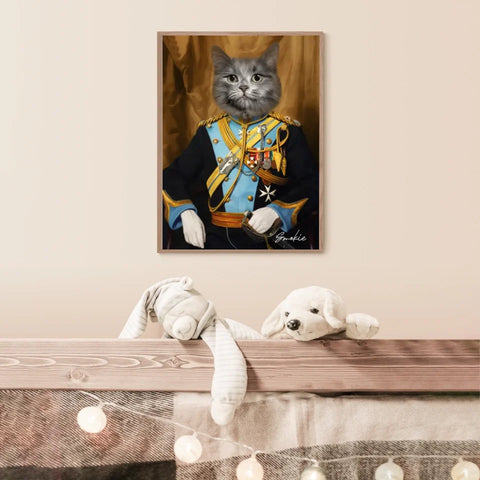 Tableau Animaux Portrait Personnalisé Renaissance Thomas Lumley-Smith