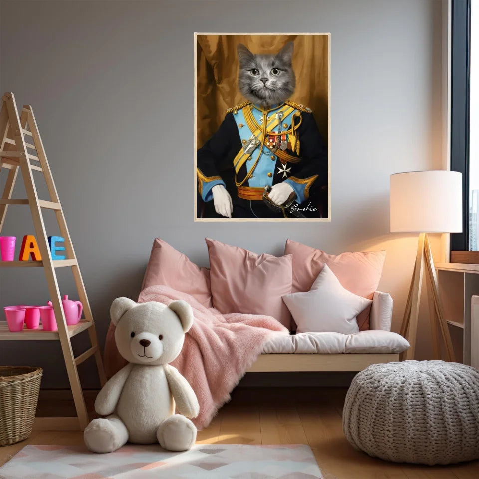 Tableau Animaux Portrait Personnalisé Renaissance Thomas Lumley-Smith