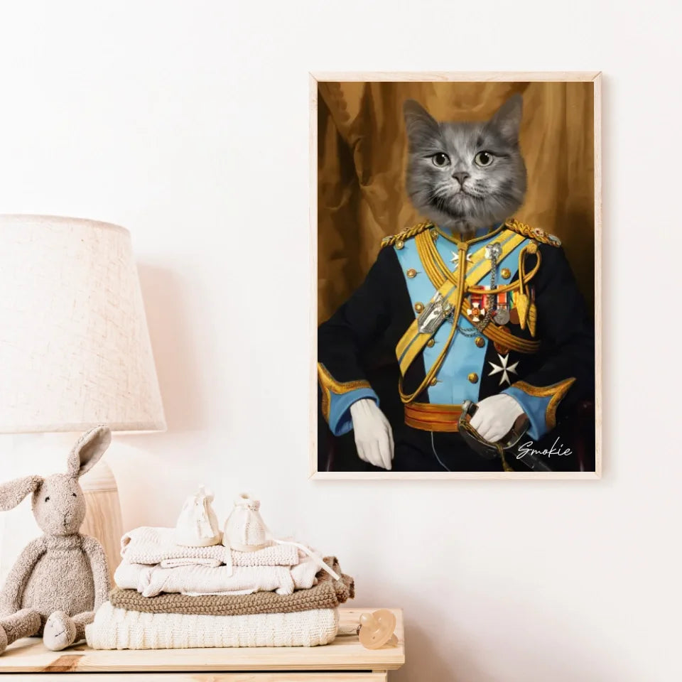 Tableau Animaux Portrait Personnalisé Renaissance Thomas Lumley-Smith