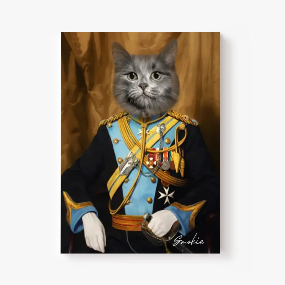 Tableau Animaux Portrait Personnalisé Renaissance Thomas Lumley-Smith