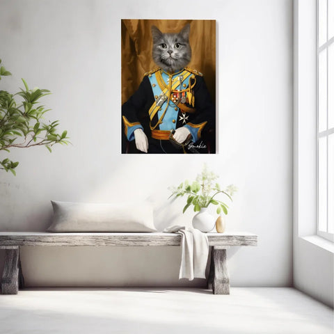 Tableau Animaux Portrait Personnalisé Renaissance Thomas Lumley-Smith