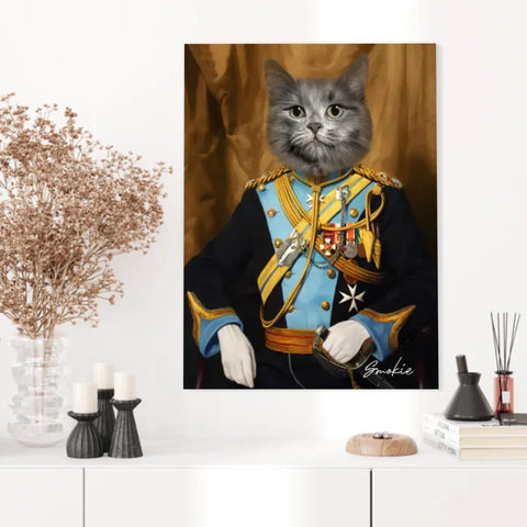 Tableau Animaux Portrait Personnalisé Renaissance Thomas Lumley-Smith
