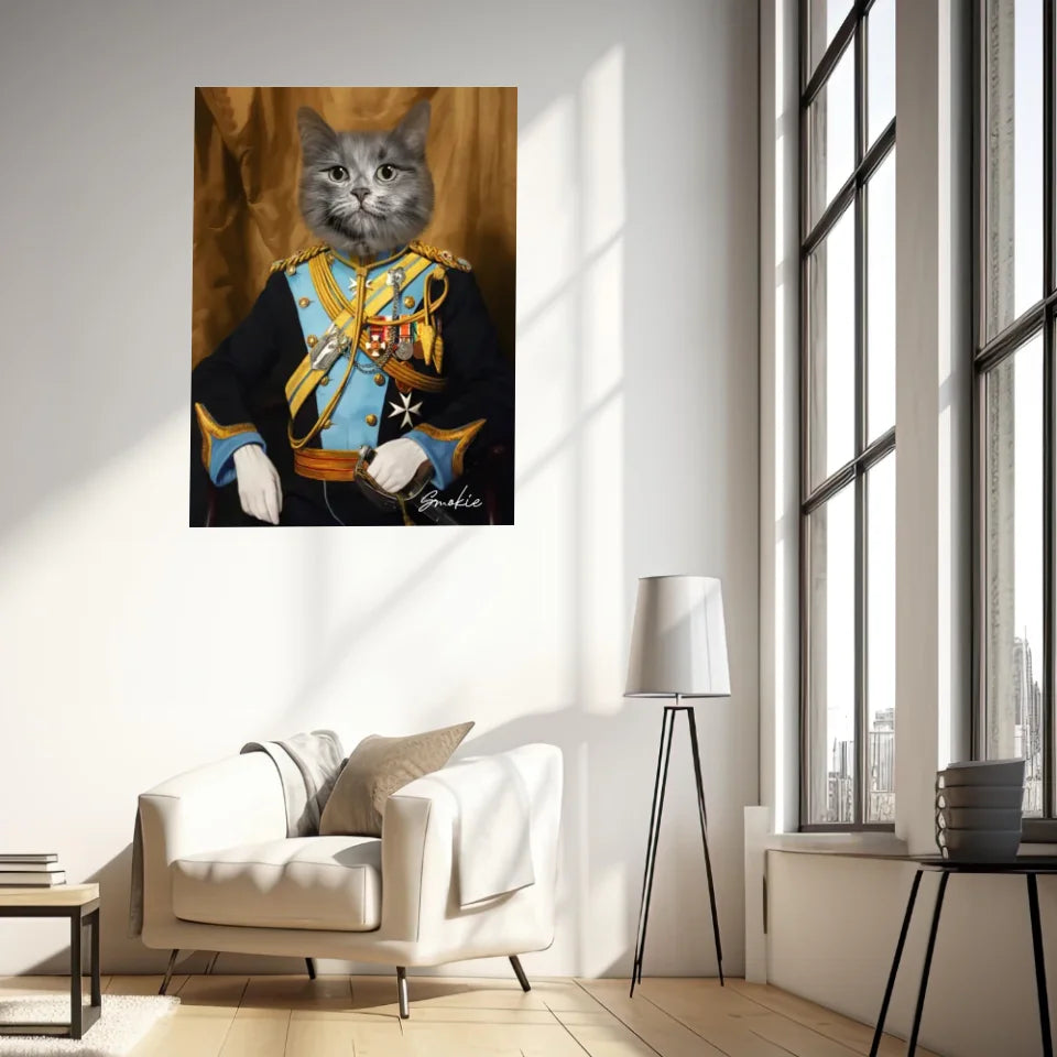 Tableau Animaux Portrait Personnalisé Renaissance Thomas Lumley-Smith