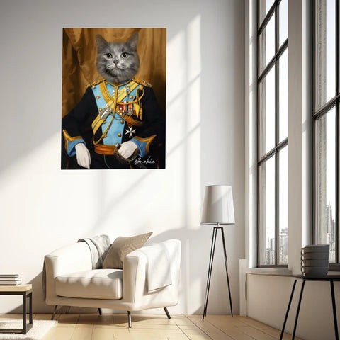 Tableau Animaux Portrait Personnalisé Renaissance Thomas Lumley-Smith
