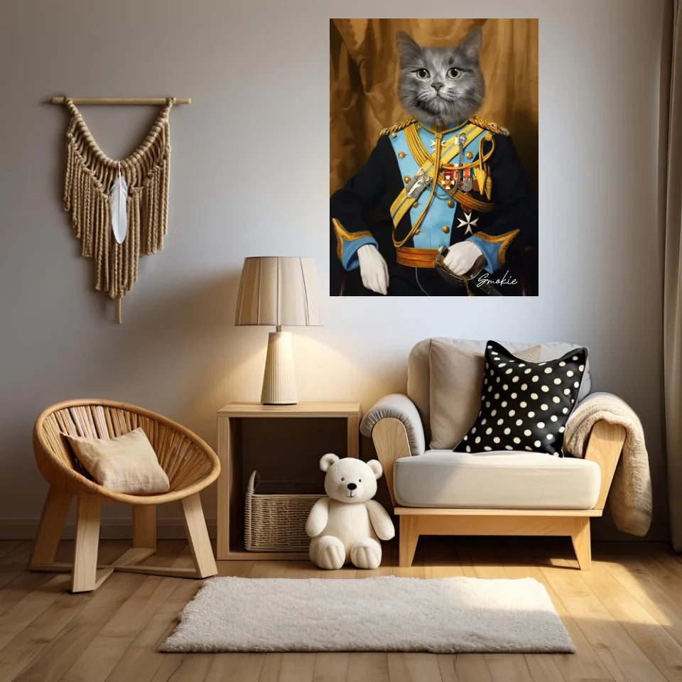 Tableau Animaux Portrait Personnalisé Renaissance Thomas Lumley-Smith