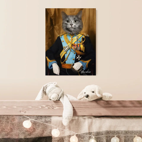 Tableau Animaux Portrait Personnalisé Renaissance Thomas Lumley-Smith