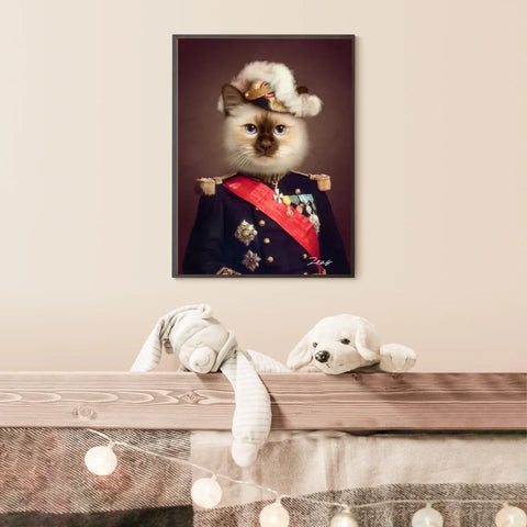 Tableau Animaux Portrait Personnalisé Renaissance Joseph Joffre
