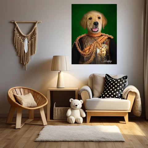 Tableau Animaux Portrait Personnalisé Renaissance Charles John Alton Chetwynd