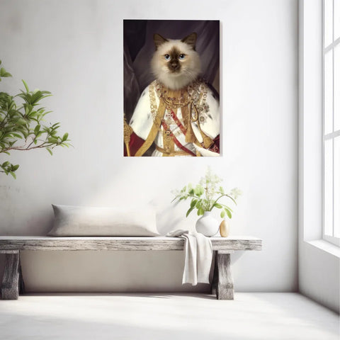Tableau Animaux Portrait Personnalisé Renaissance François-Joseph Ier d'Autriche