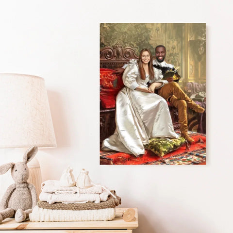Tableau Personnalisé Portrait Photo Couple Happy Days par Frederic Soulacroix