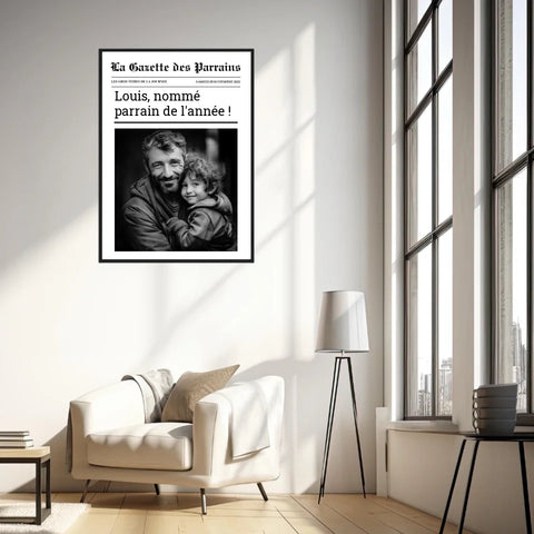 Affiche Personnalisée La Gazette des Parrains