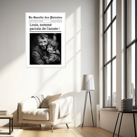 Affiche Personnalisée La Gazette des Parrains