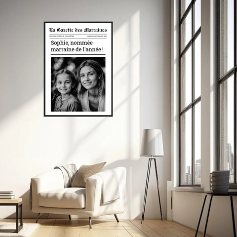 Affiche Personnalisée La Gazette des Marraines