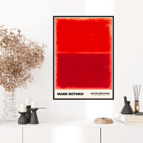Mark Rothko Untitled Red On Red