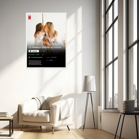 Affiche Personnalisée Poster Netflix Maman