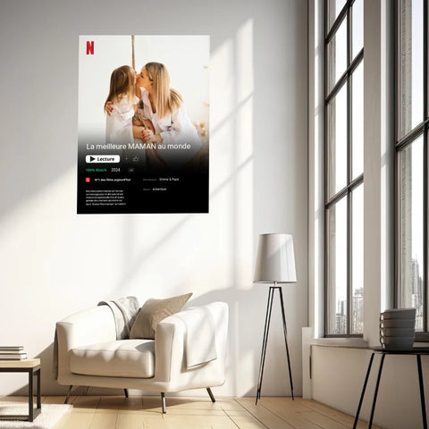 Affiche Personnalisée Poster Netflix Maman