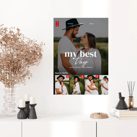 Affiche Personnalisée Netflix My Best Day