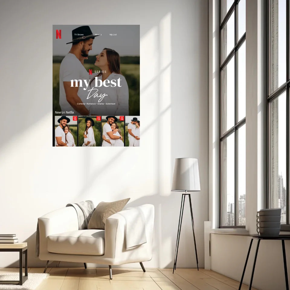 Affiche Personnalisée Netflix My Best Day