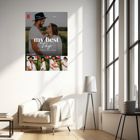 Affiche Personnalisée Netflix My Best Day