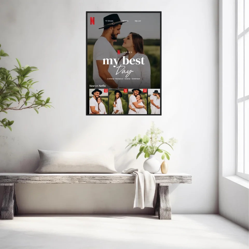 Affiche Personnalisée Netflix My Best Day