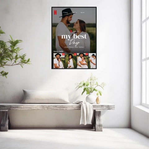 Affiche Personnalisée Netflix My Best Day