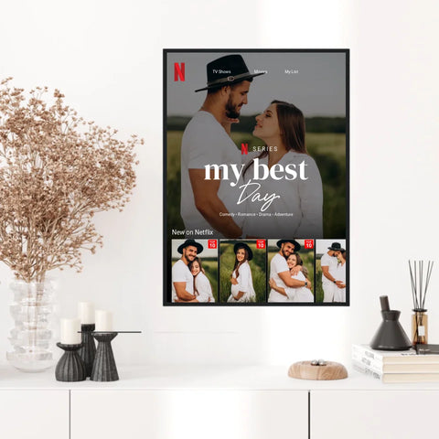 Affiche Personnalisée Netflix My Best Day