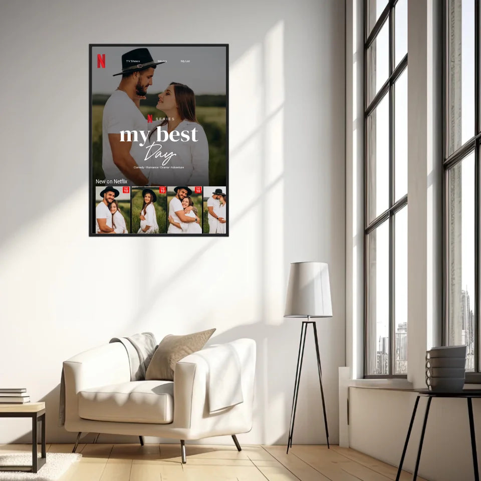 Affiche Personnalisée Netflix My Best Day