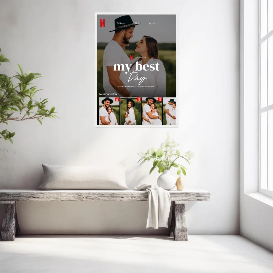 Affiche Personnalisée Netflix My Best Day