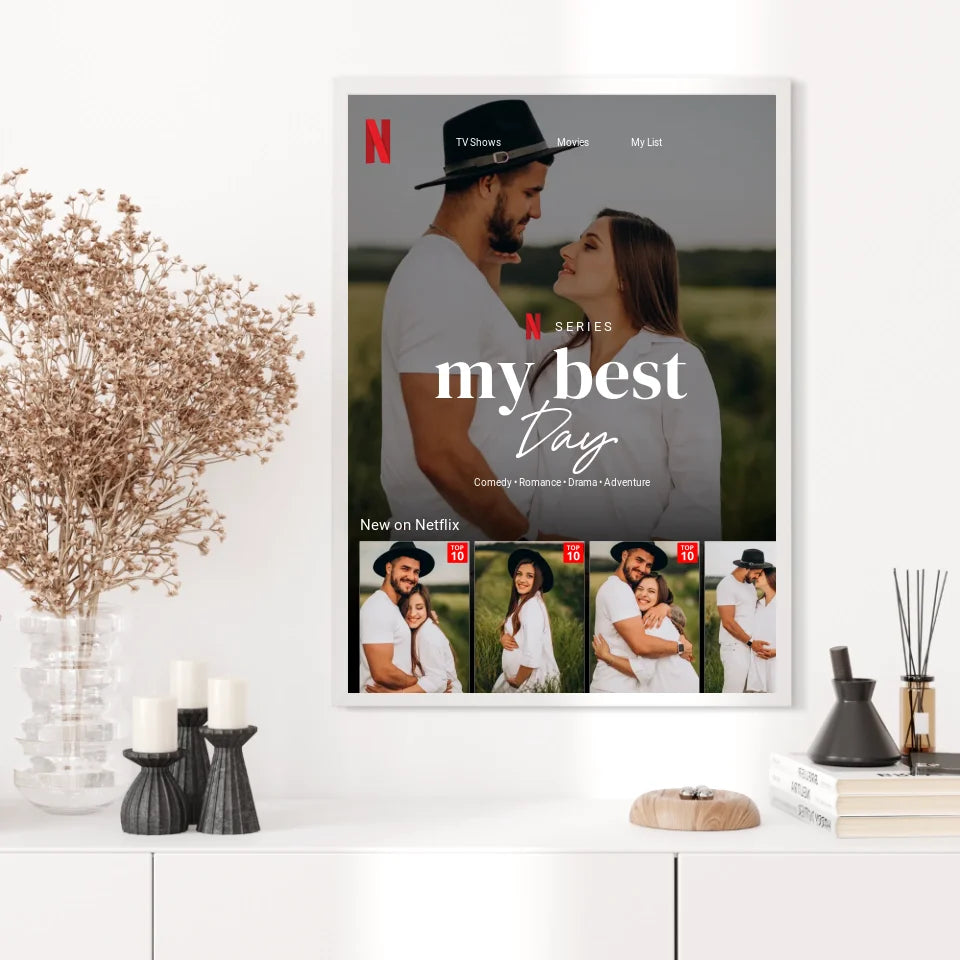 Affiche Personnalisée Netflix My Best Day