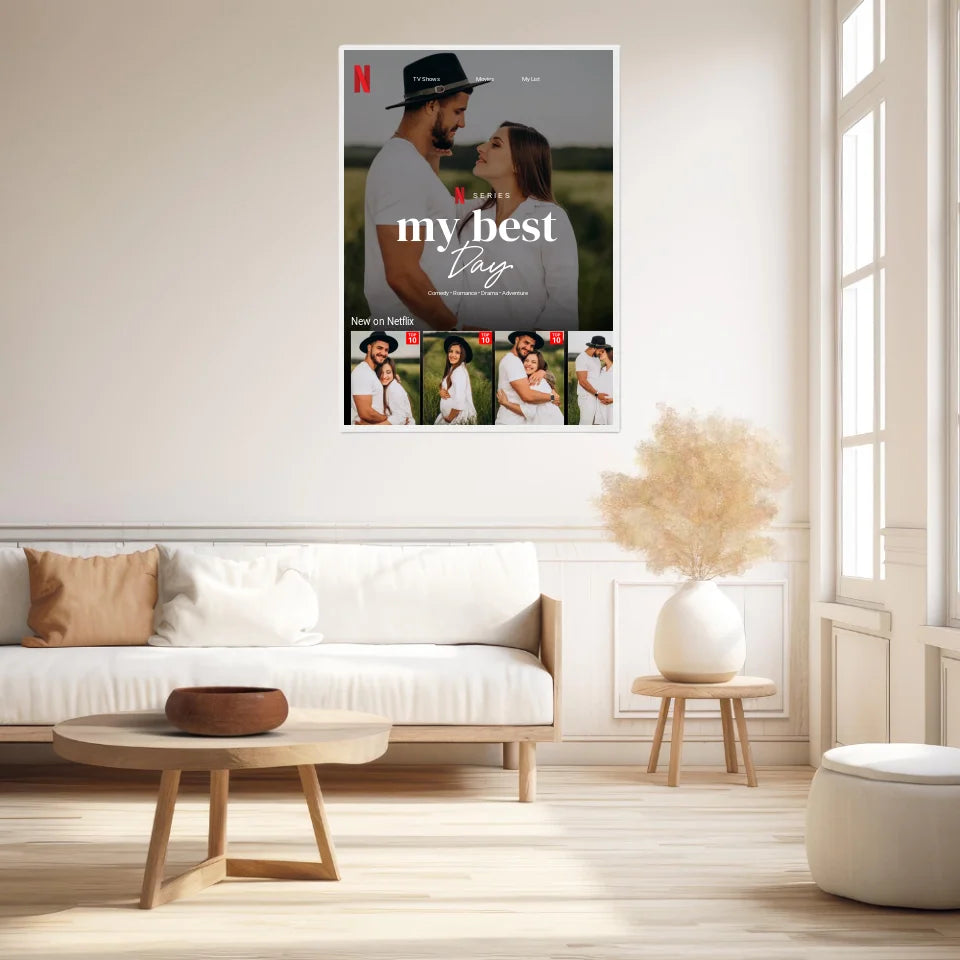 Affiche Personnalisée Netflix My Best Day