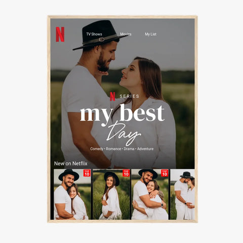 Affiche Personnalisée Netflix My Best Day