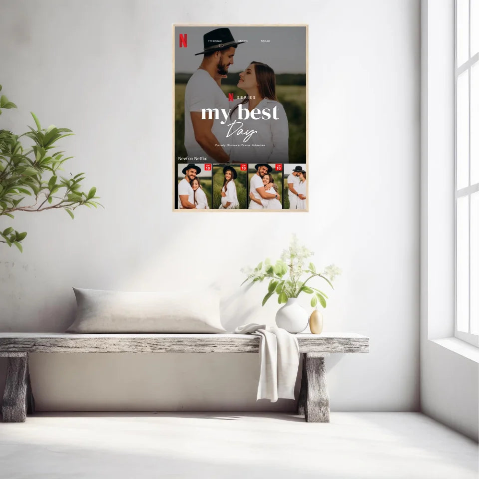 Affiche Personnalisée Netflix My Best Day