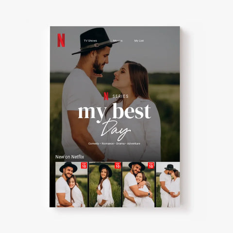 Affiche Personnalisée Netflix My Best Day