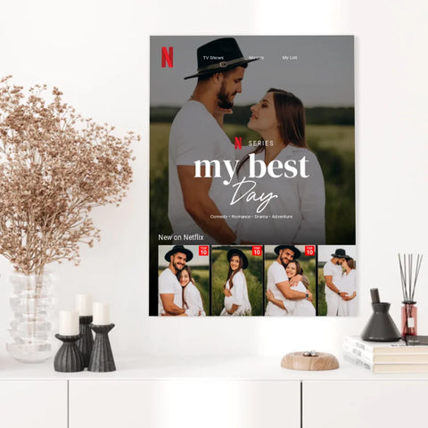 Affiche Personnalisée Netflix My Best Day