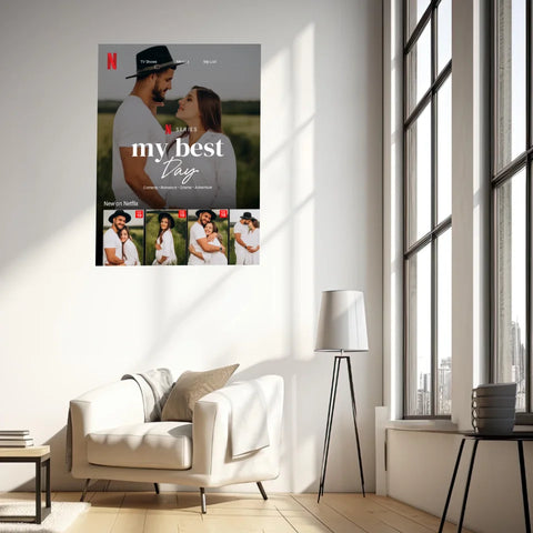 Affiche Personnalisée Netflix My Best Day