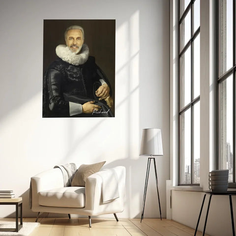 Tableau Homme Portrait Personnalisé Thomas de Keyser