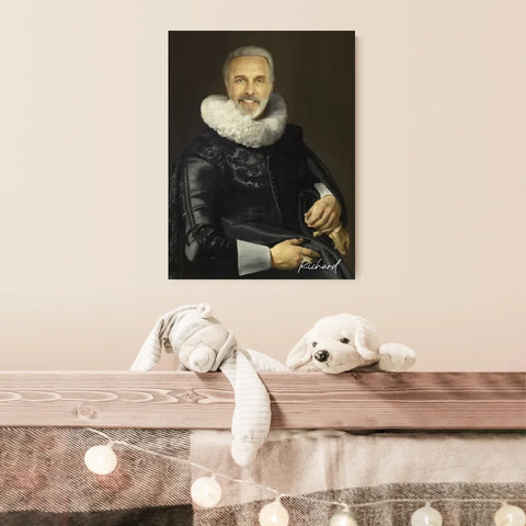 Tableau Homme Portrait Personnalisé Thomas de Keyser