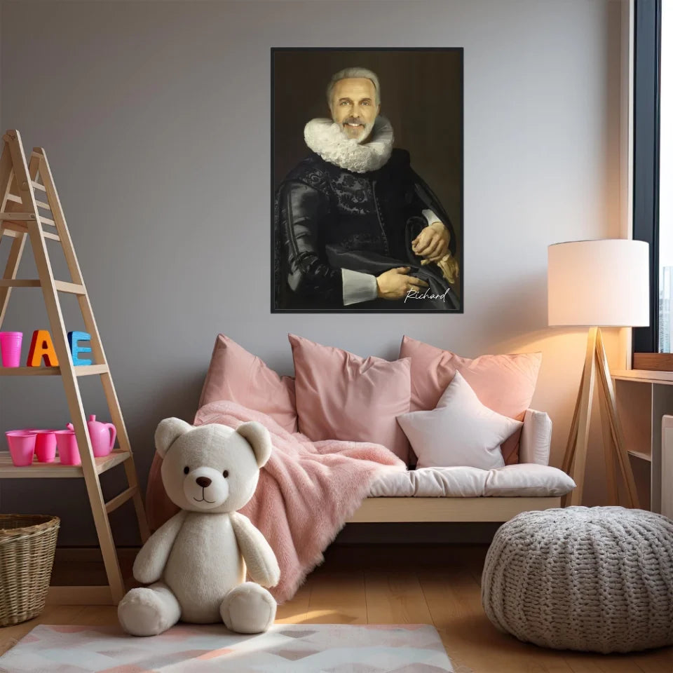 Tableau Homme Portrait Personnalisé Thomas de Keyser