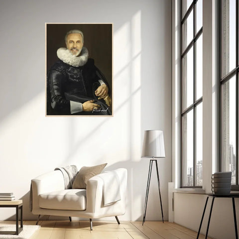 Tableau Homme Portrait Personnalisé Thomas de Keyser
