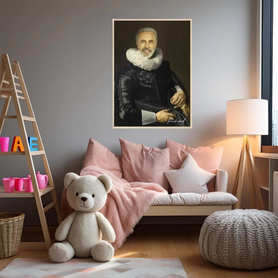 Tableau Homme Portrait Personnalisé Thomas de Keyser
