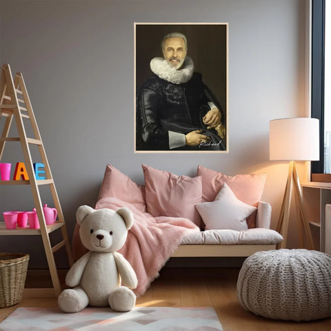 Tableau Homme Portrait Personnalisé Thomas de Keyser