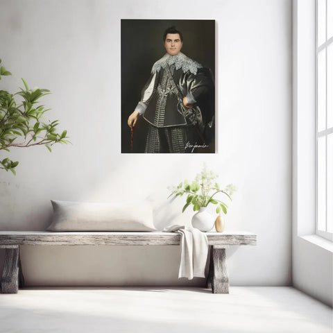 Tableau Homme Portrait Personnalisé Johan van Rechteren