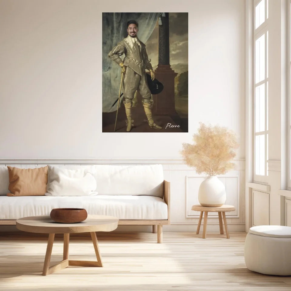 Tableau Homme Portrait Personnalisé James Hamilton 1er duc de Hamilton