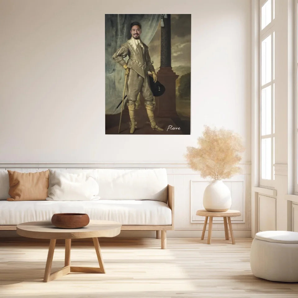 Tableau Homme Portrait Personnalisé James Hamilton 1er duc de Hamilton