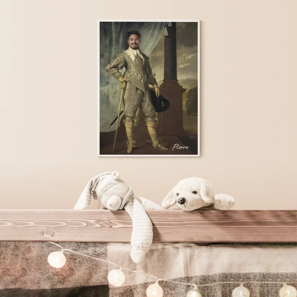 Tableau Homme Portrait Personnalisé James Hamilton 1er duc de Hamilton