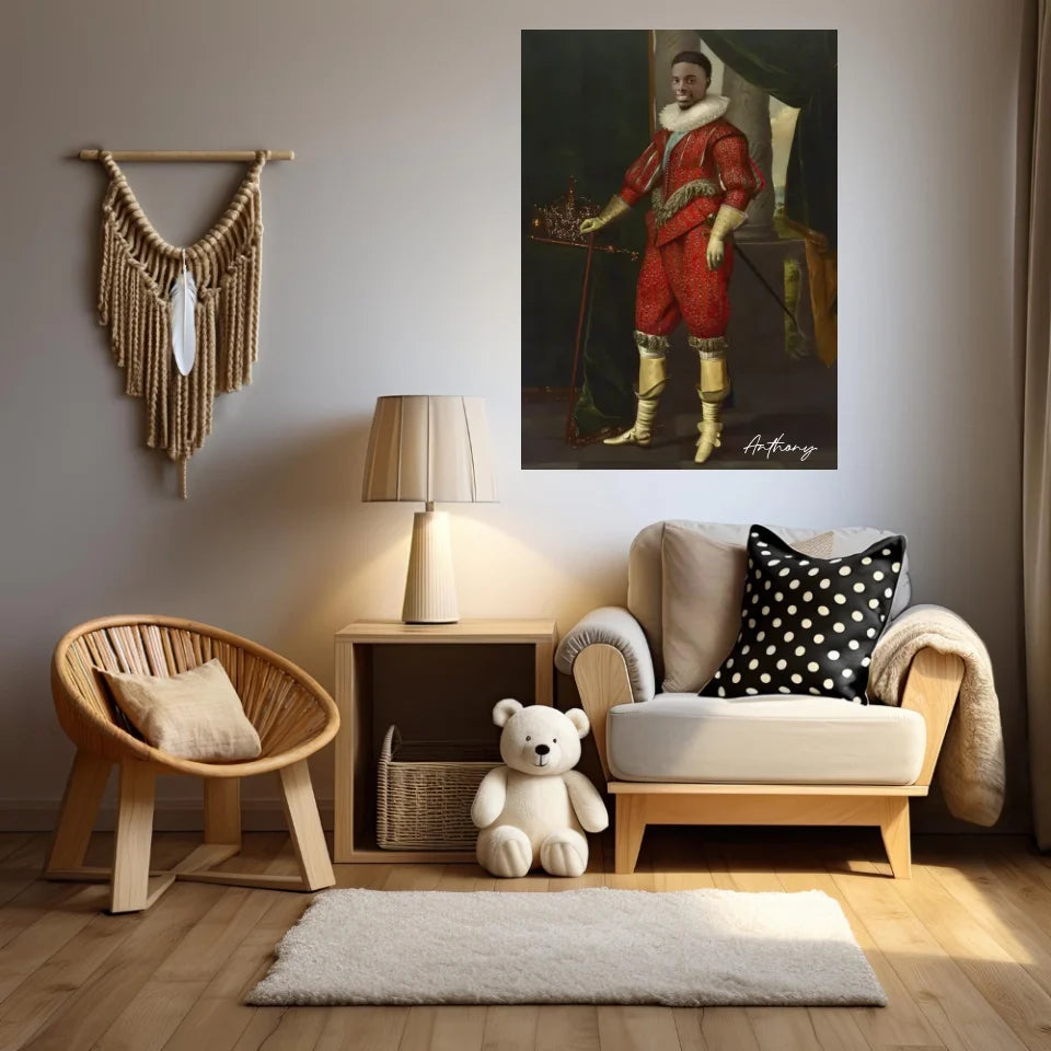 Tableau Homme Portrait Personnalisé Charles Ier roi d'Angleterre